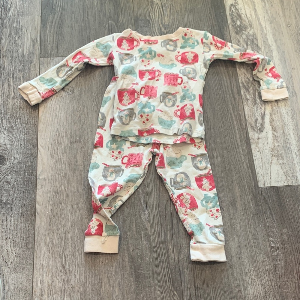 Burts Bees Adorable Pink and Blue Kids Pajamas